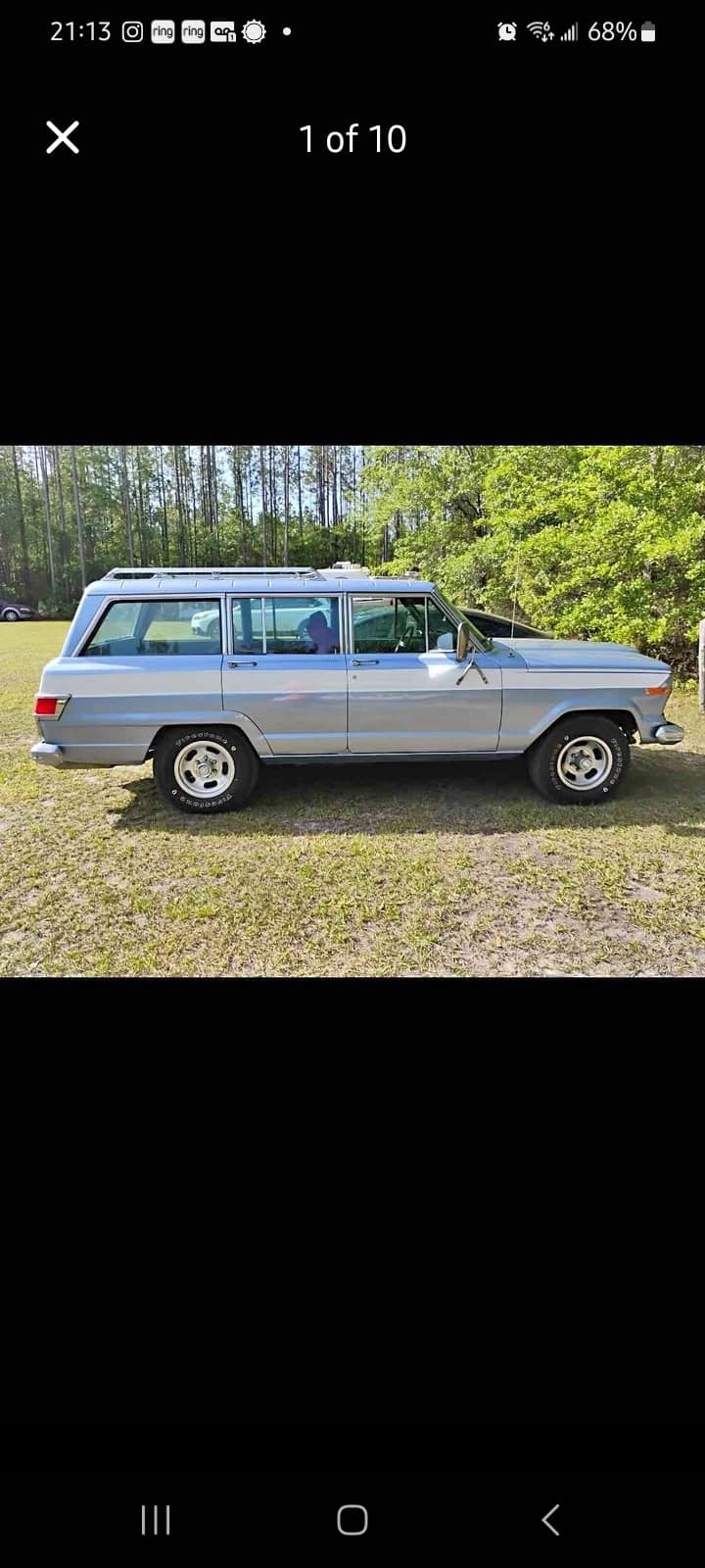 Classic Wagoneer jeep